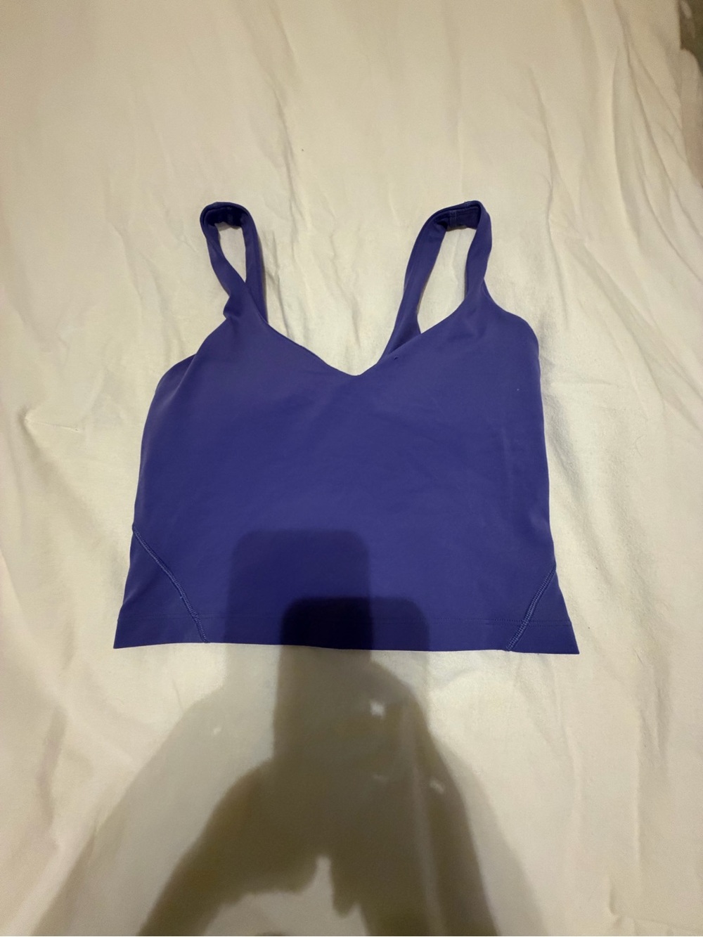 lululemon athletica Purple Tank Crop Top